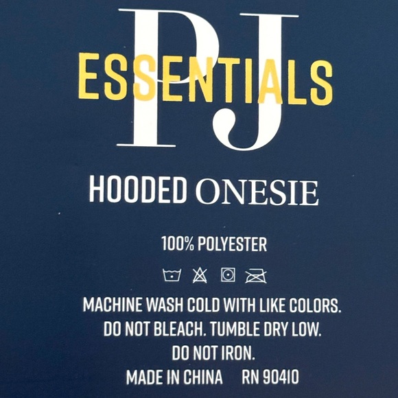 SANTA Hooded Onesie Pajama or Costume * size Large L * Red & White * Footless * - Picture 6 of 10